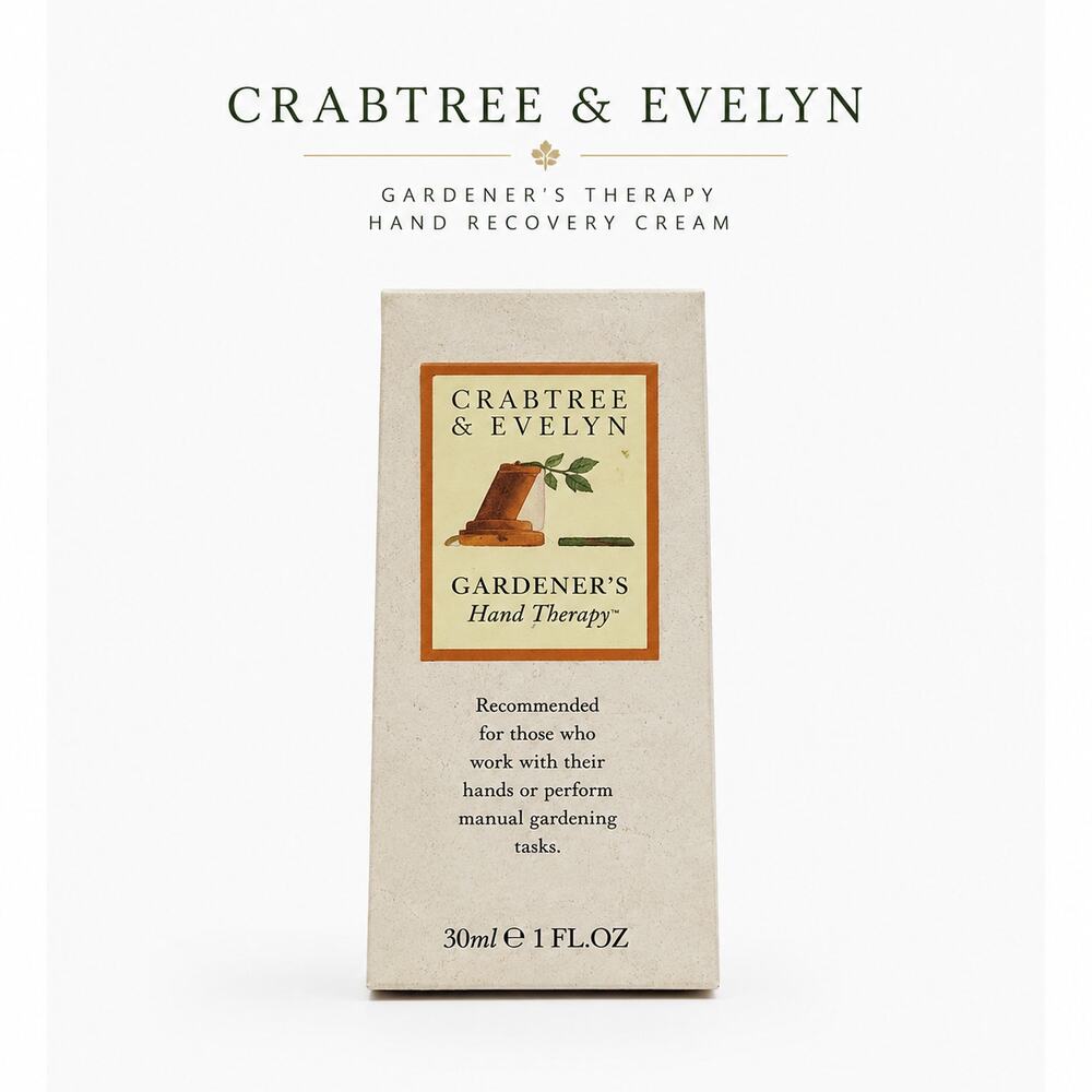 Crabtree & Evelyn Gardener’s Therapy Hand Recovery Cream 1oz Sealed